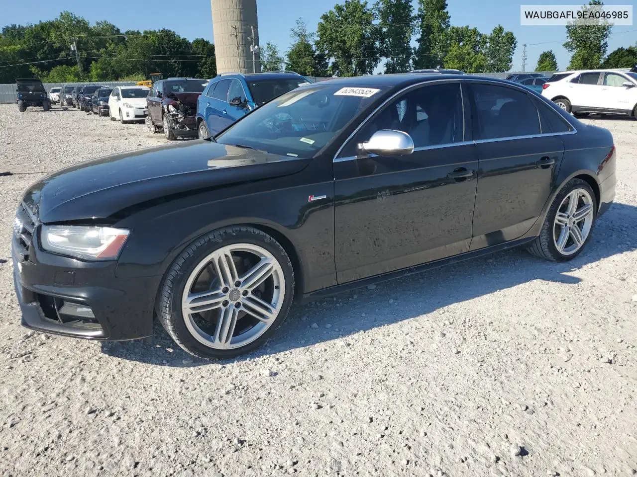2014 Audi S4 Premium Plus VIN: WAUBGAFL9EA046985 Lot: 62643535