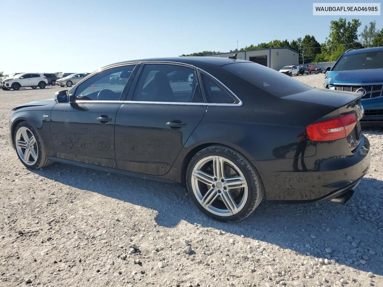 2014 Audi S4 Premium Plus VIN: WAUBGAFL9EA046985 Lot: 62643535