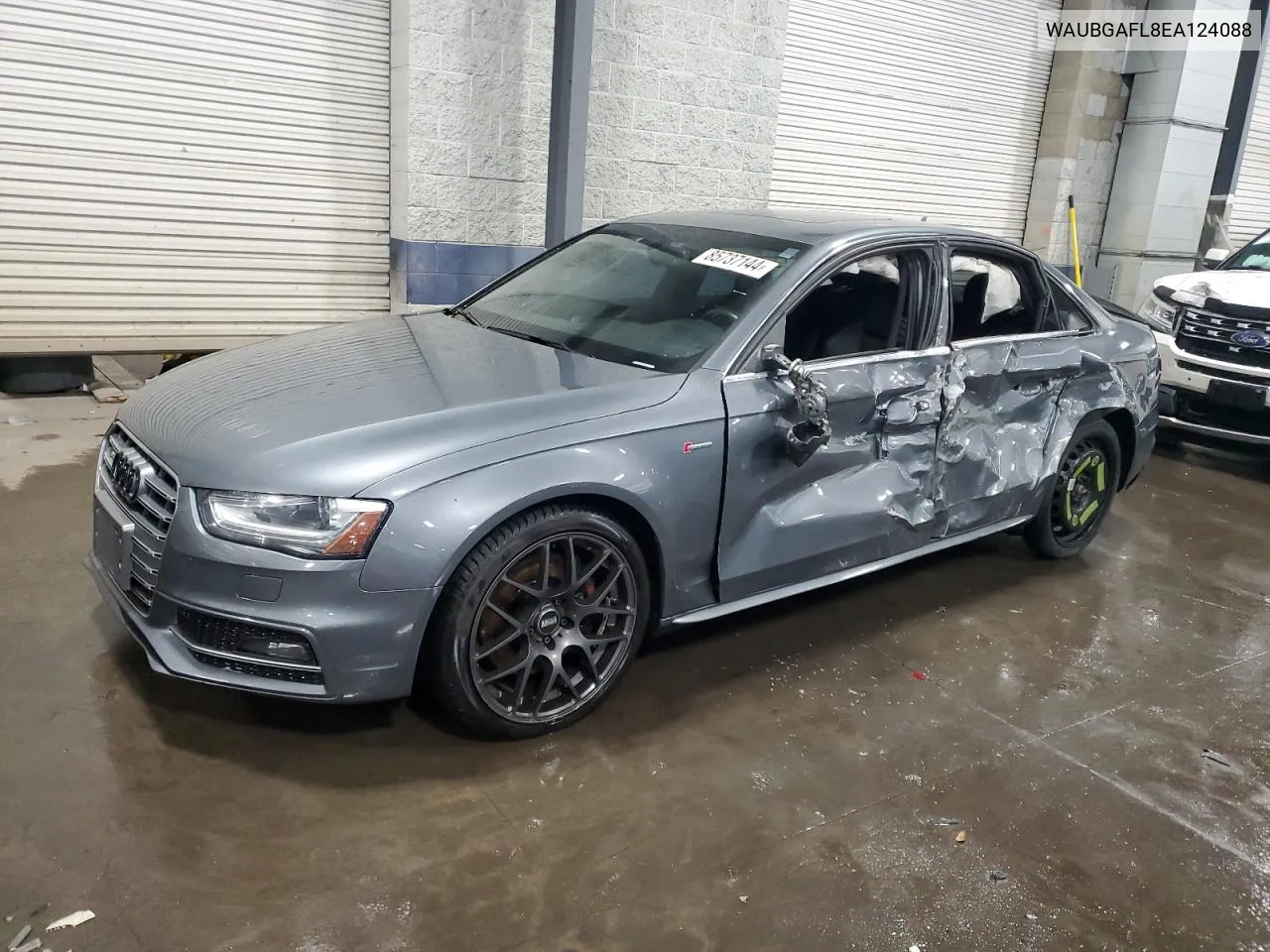 2014 Audi S4 Premium Plus VIN: WAUBGAFL8EA124088 Lot: 85737144