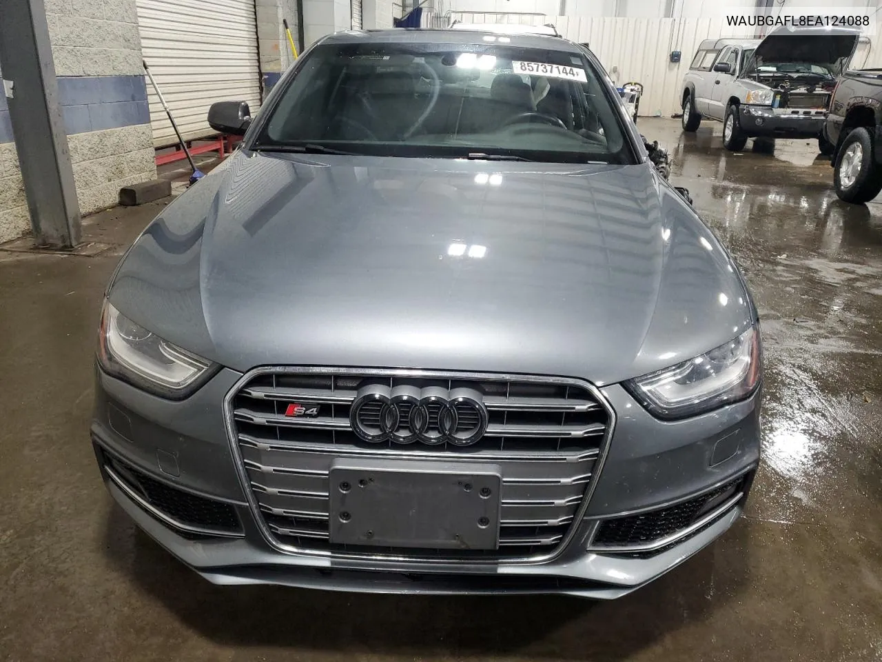 2014 Audi S4 Premium Plus VIN: WAUBGAFL8EA124088 Lot: 85737144