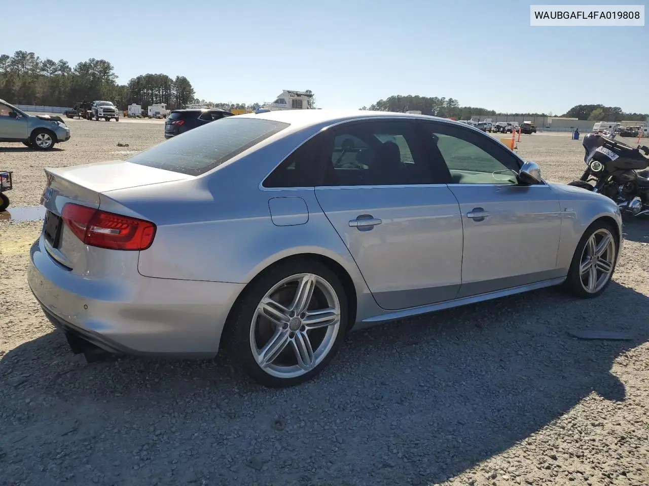 2015 Audi S4 Premium Plus VIN: WAUBGAFL4FA019808 Lot: 49774205