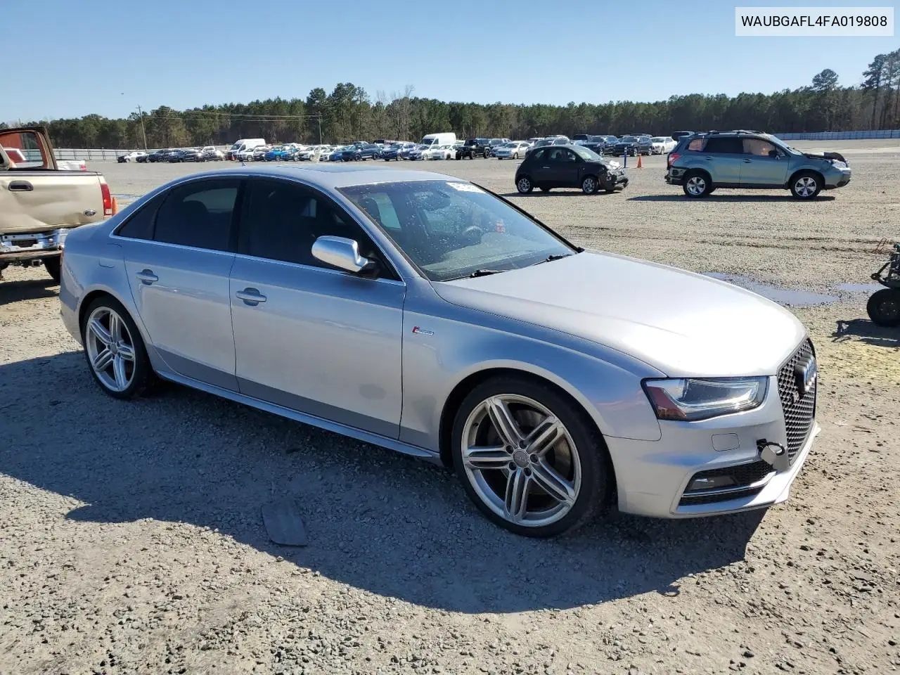 2015 Audi S4 Premium Plus VIN: WAUBGAFL4FA019808 Lot: 49774205