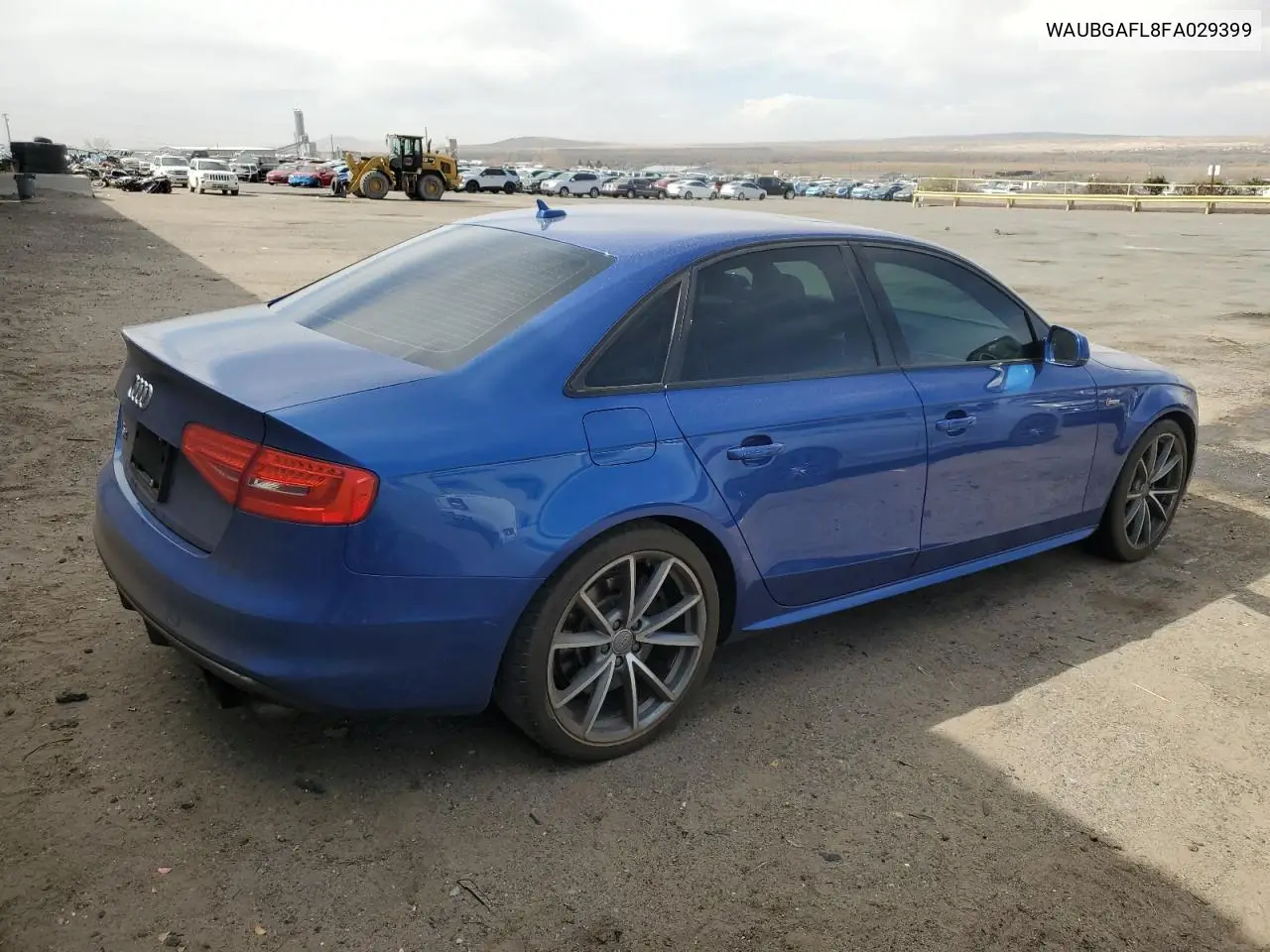 2015 Audi S4 Premium Plus VIN: WAUBGAFL8FA029399 Lot: 50589235