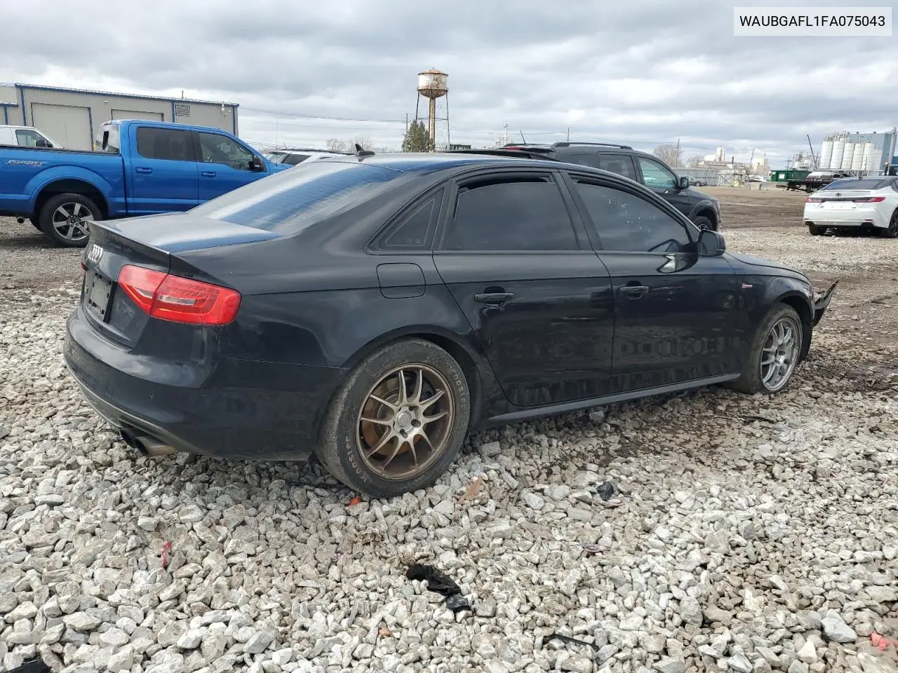 2015 Audi S4 Premium Plus VIN: WAUBGAFL1FA075043 Lot: 51680415