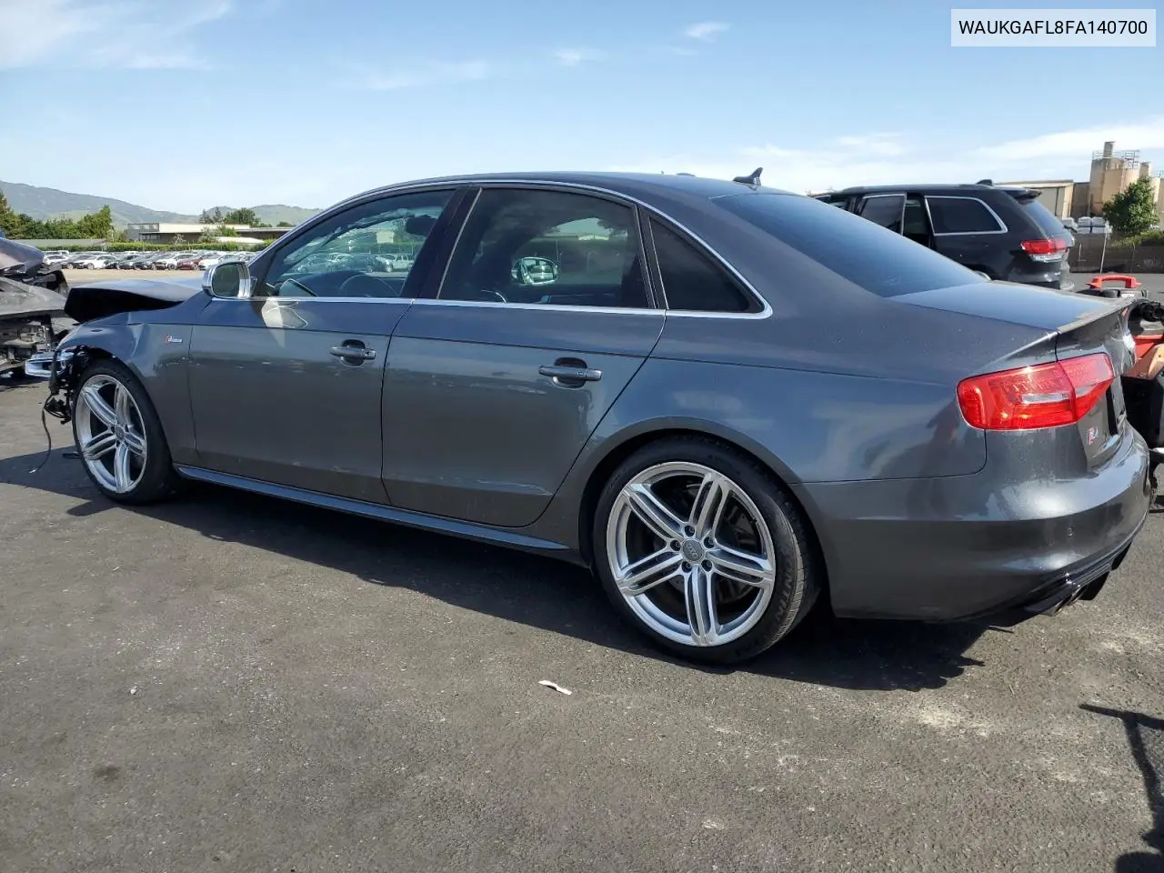 2015 Audi S4 Prestige VIN: WAUKGAFL8FA140700 Lot: 53166335