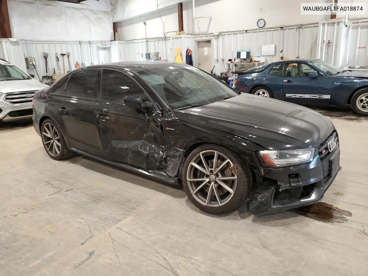 2015 Audi S4 Premium Plus VIN: WAUBGAFL1FA018874 Lot: 53374295