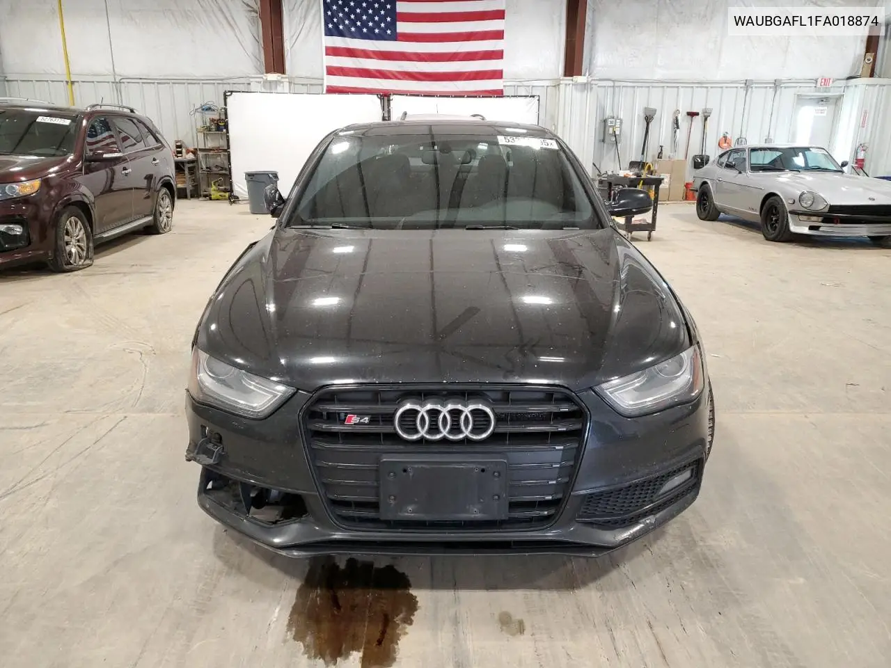 2015 Audi S4 Premium Plus VIN: WAUBGAFL1FA018874 Lot: 53374295