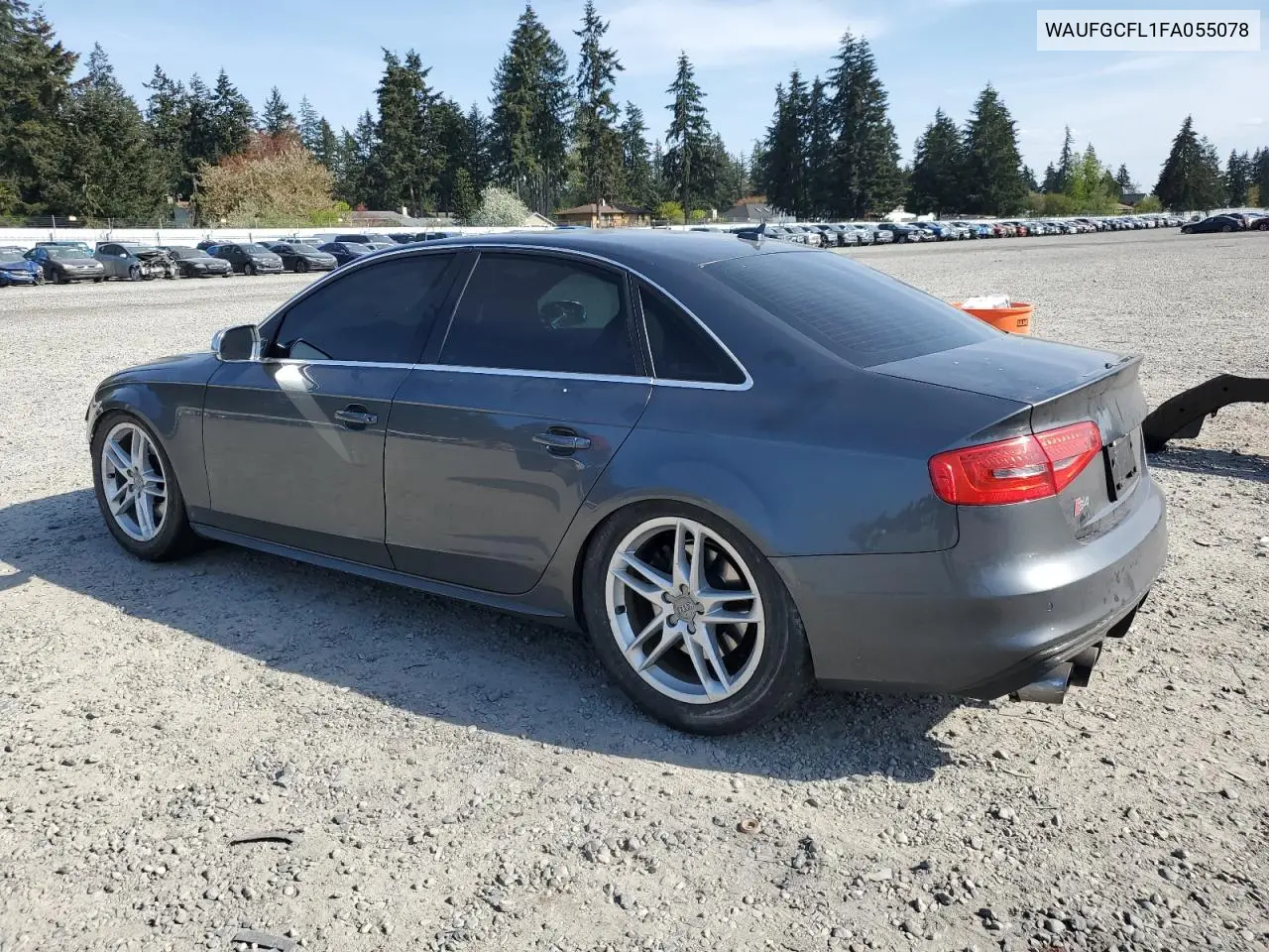 2015 Audi S4 Premium VIN: WAUFGCFL1FA055078 Lot: 54269845