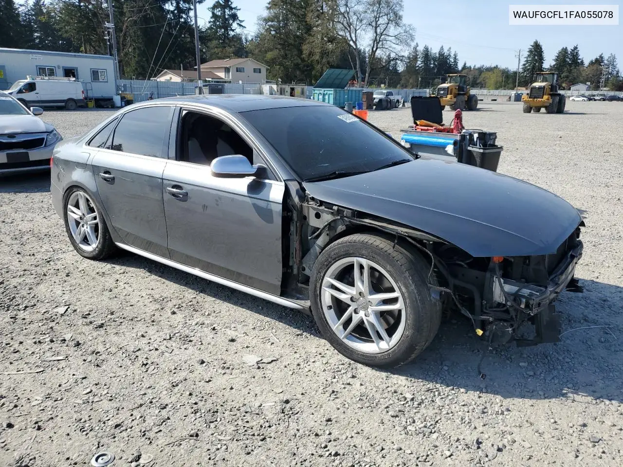 2015 Audi S4 Premium VIN: WAUFGCFL1FA055078 Lot: 54269845