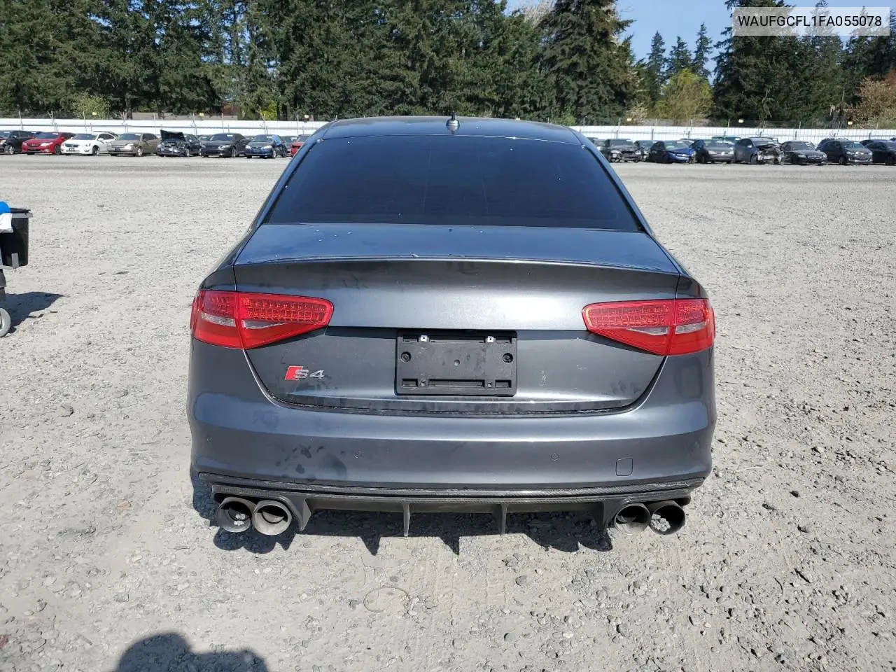 2015 Audi S4 Premium VIN: WAUFGCFL1FA055078 Lot: 54269845