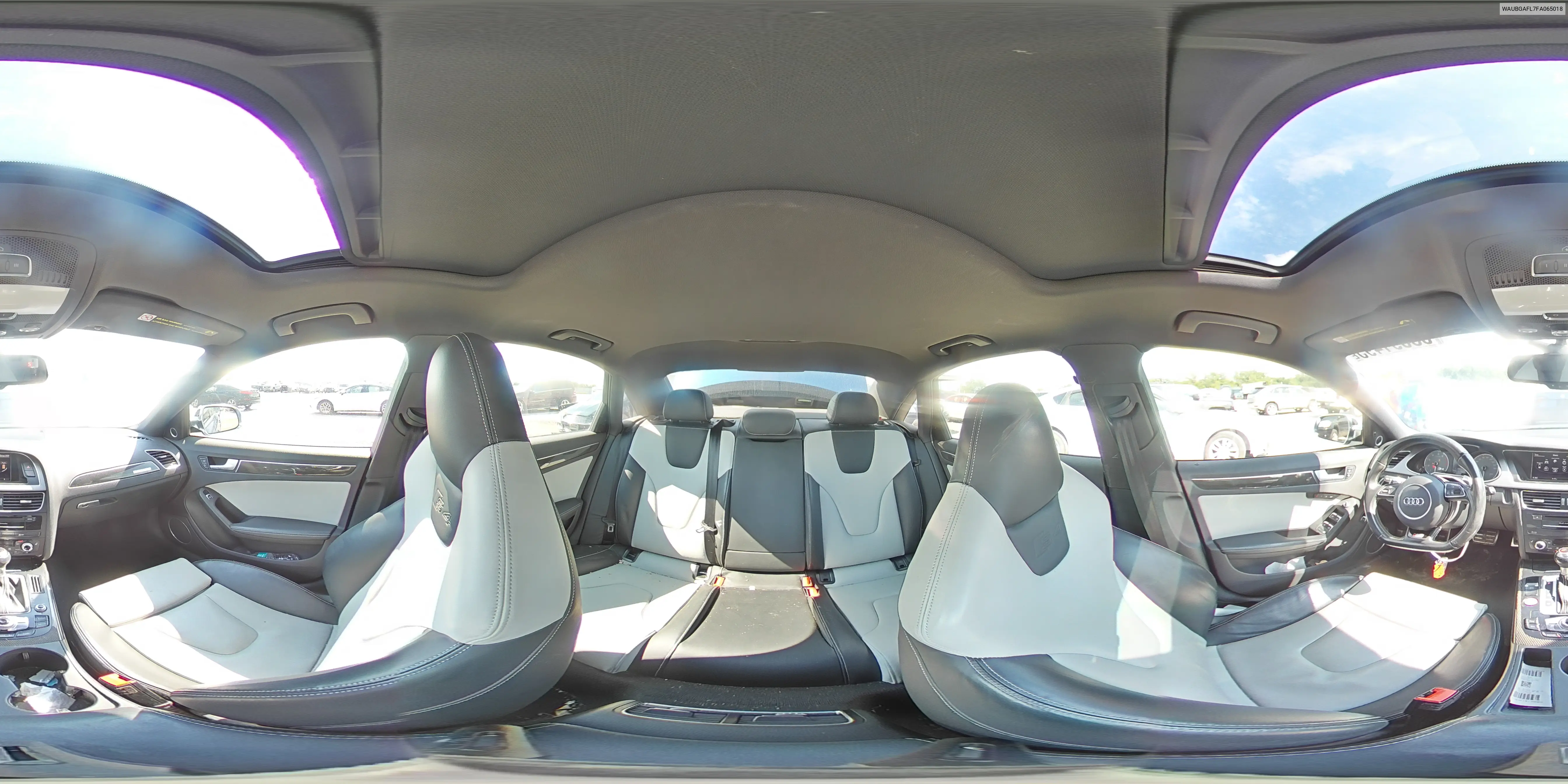2015 Audi S4 Premium Plus VIN: WAUBGAFL7FA065018 Lot: 58591495