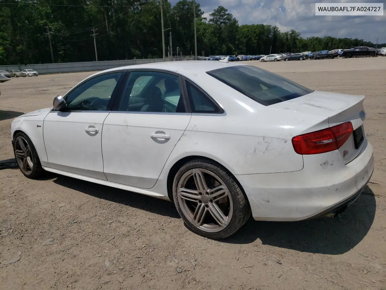 2015 Audi S4 Premium Plus VIN: WAUBGAFL7FA024727 Lot: 59746405