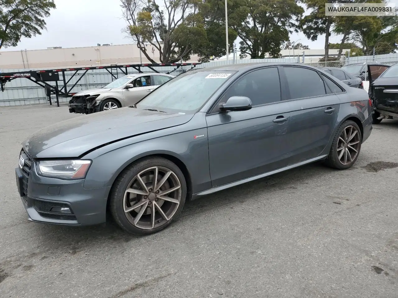 2015 Audi S4 Prestige VIN: WAUKGAFL4FA009831 Lot: 60094135