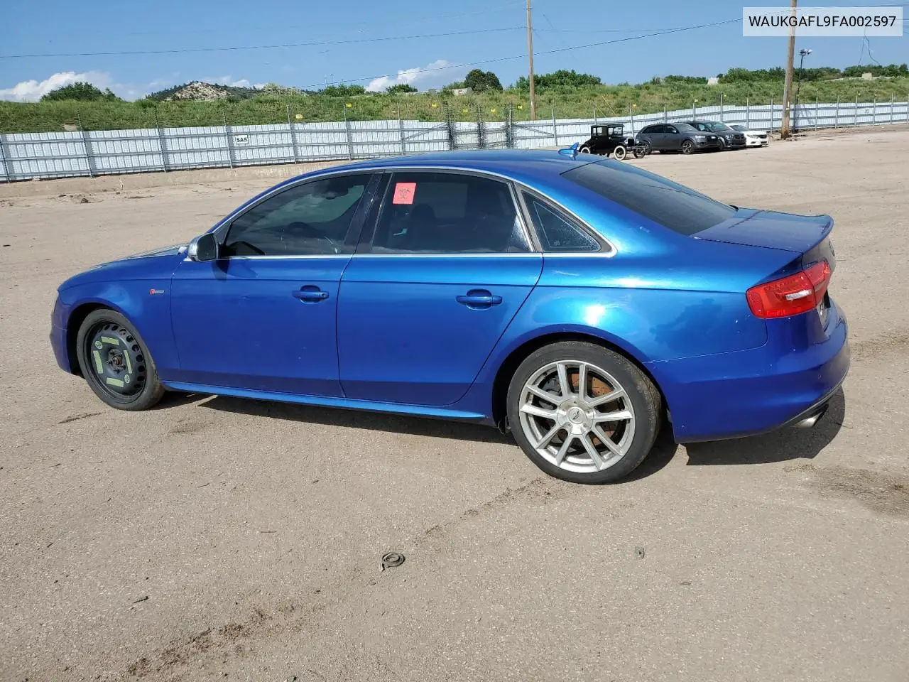 2015 Audi S4 Prestige VIN: WAUKGAFL9FA002597 Lot: 60507035