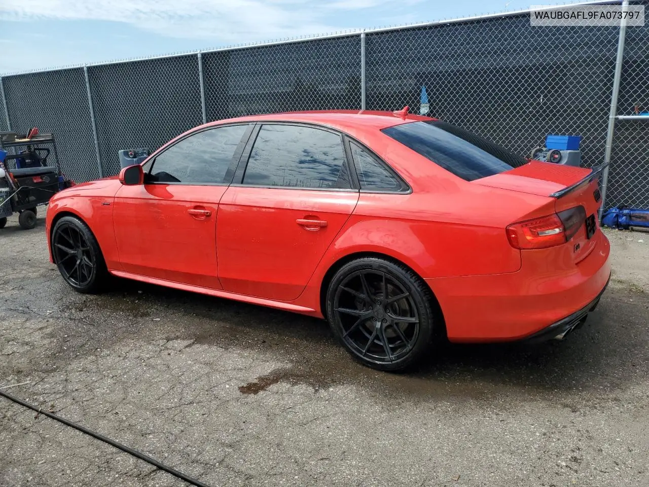 2015 Audi S4 Premium Plus VIN: WAUBGAFL9FA073797 Lot: 62284505