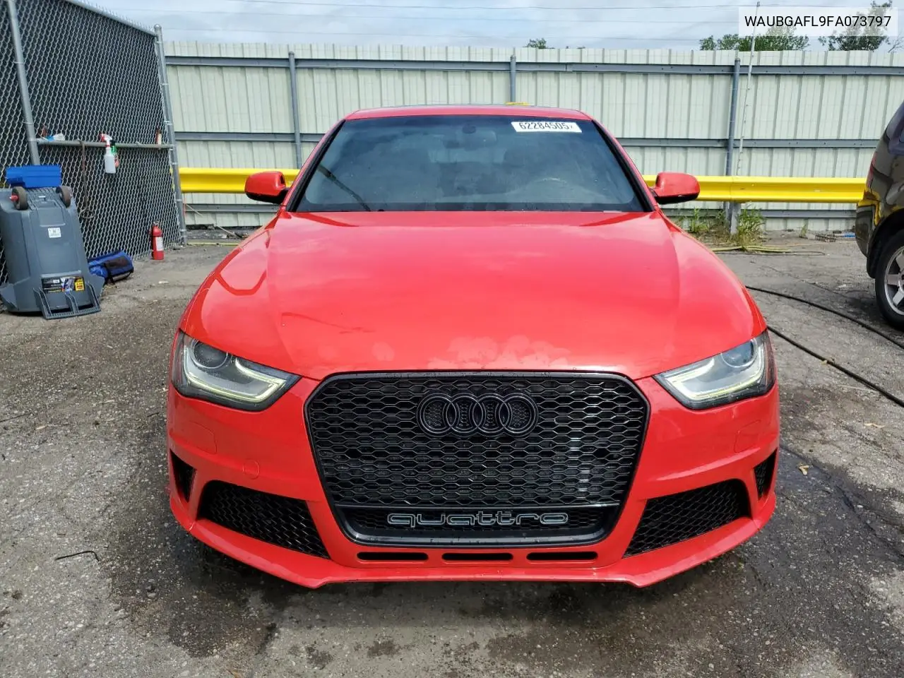 2015 Audi S4 Premium Plus VIN: WAUBGAFL9FA073797 Lot: 62284505