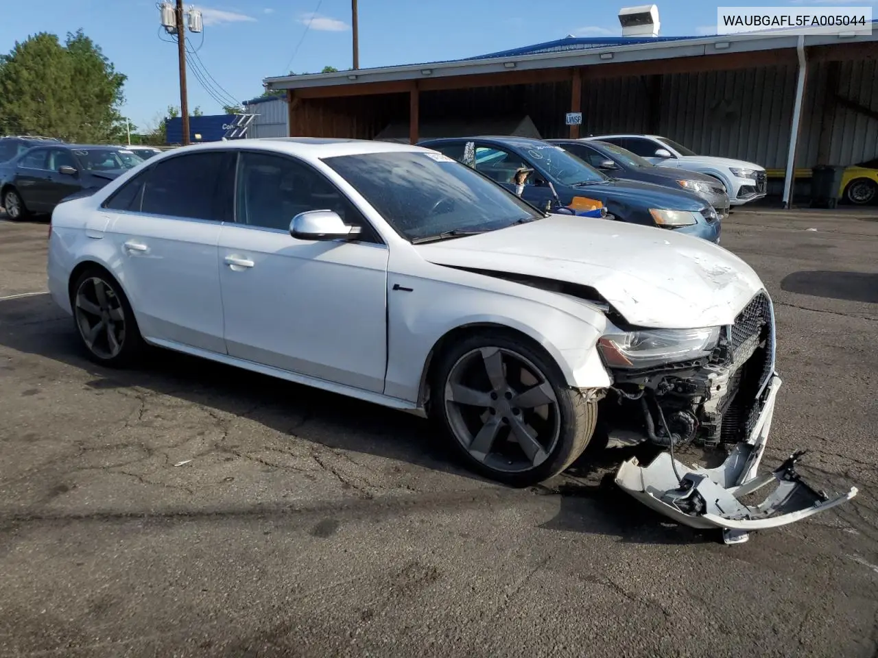 2015 Audi S4 Premium Plus VIN: WAUBGAFL5FA005044 Lot: 64131945