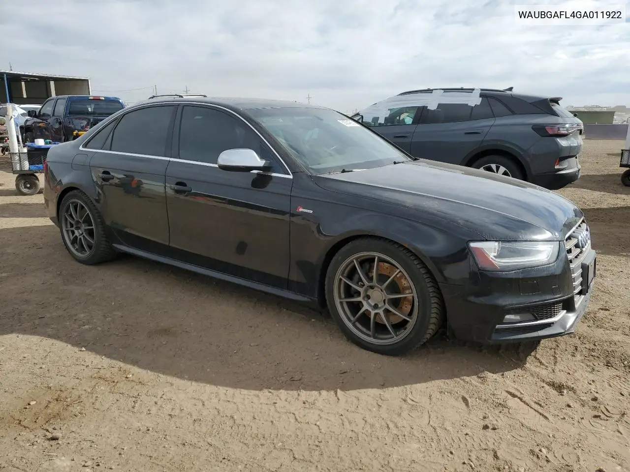 2016 Audi S4 Premium Plus VIN: WAUBGAFL4GA011922 Lot: 50054205