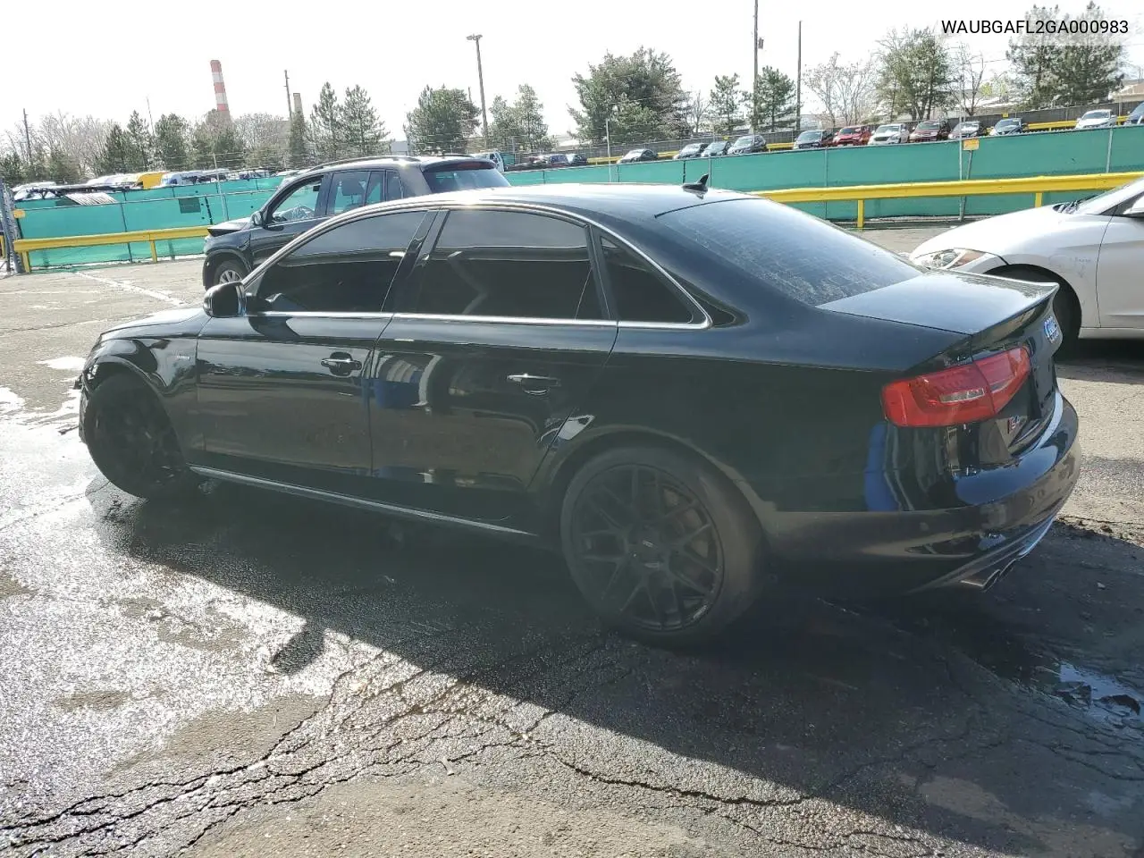 2016 Audi S4 Premium Plus VIN: WAUBGAFL2GA000983 Lot: 51677285