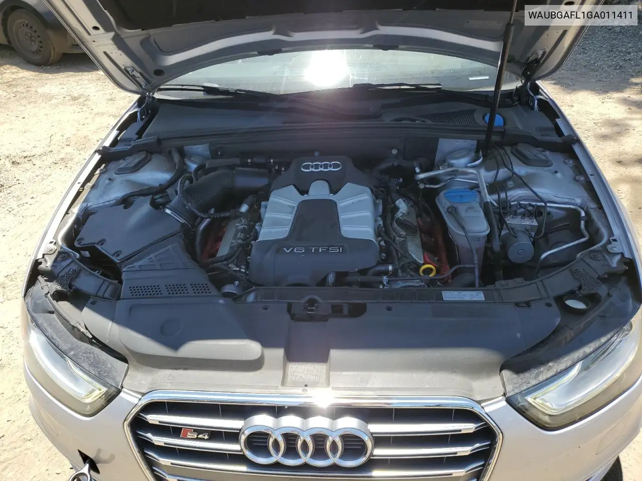 2016 Audi S4 Premium Plus VIN: WAUBGAFL1GA011411 Lot: 60263985