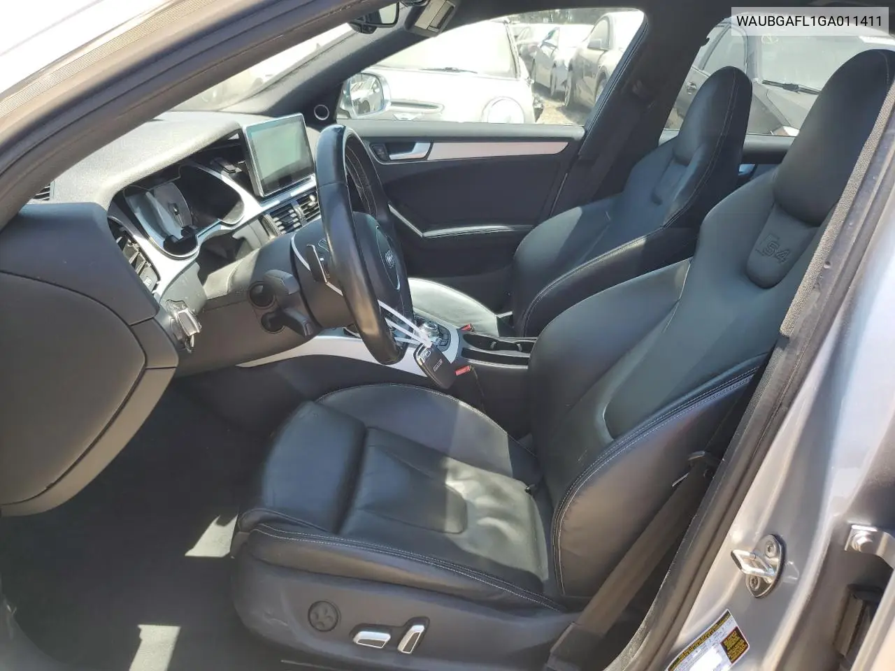 2016 Audi S4 Premium Plus VIN: WAUBGAFL1GA011411 Lot: 60263985
