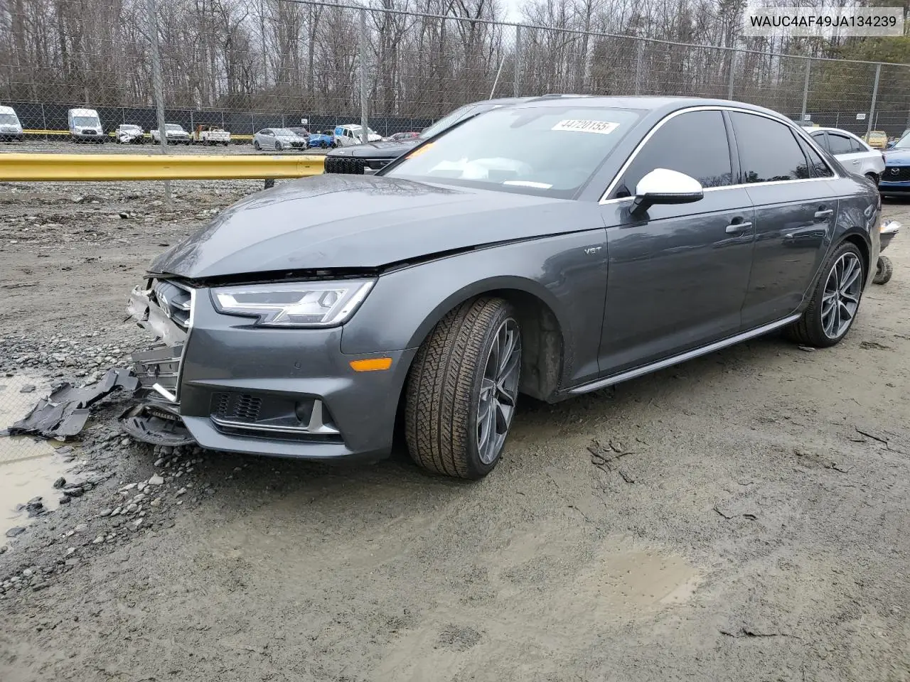 2018 Audi S4 Prestige VIN: WAUC4AF49JA134239 Lot: 44720155