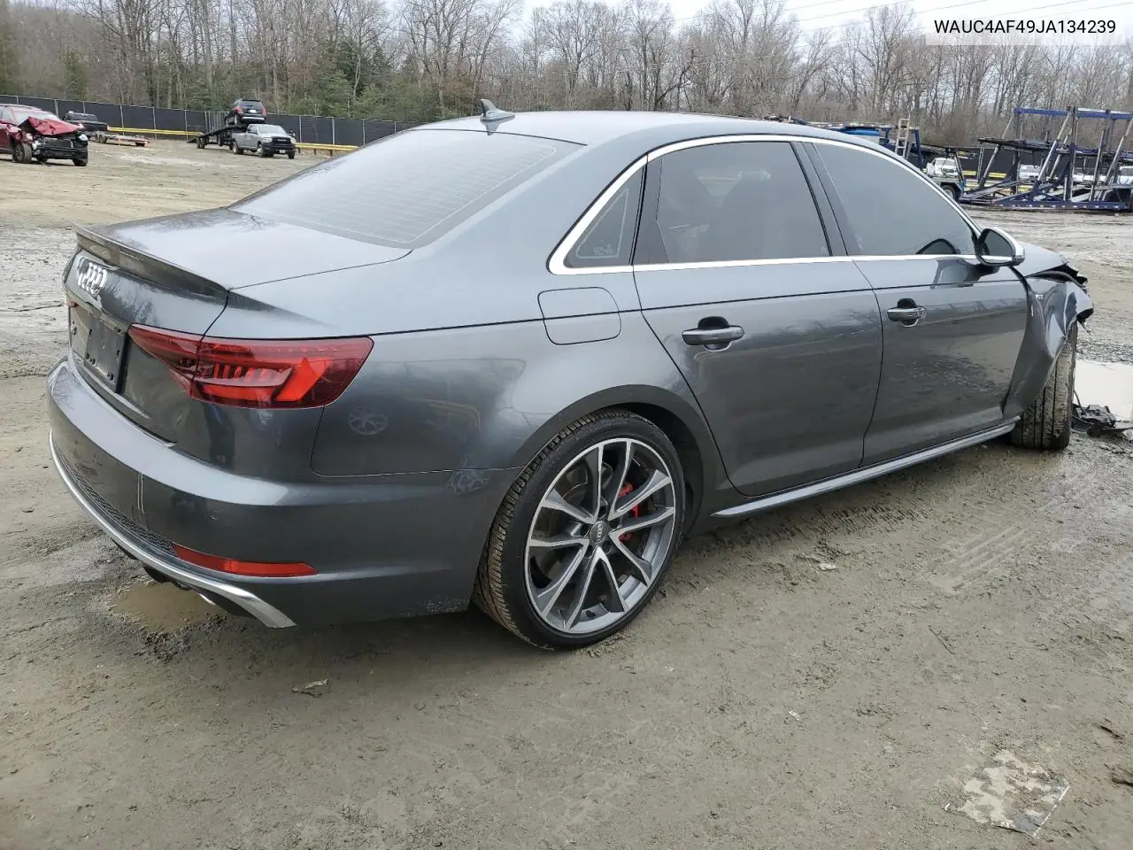 2018 Audi S4 Prestige VIN: WAUC4AF49JA134239 Lot: 44720155