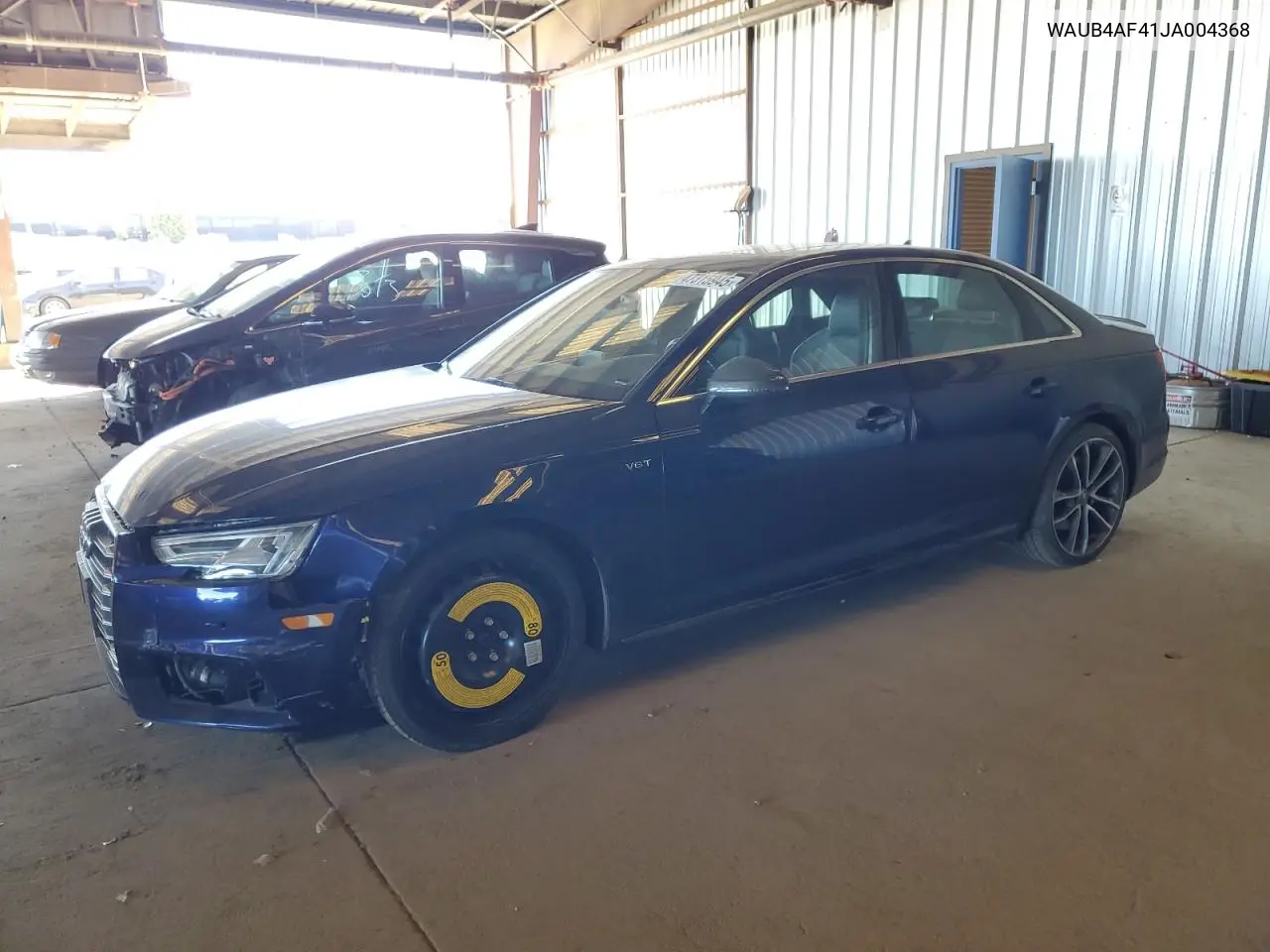 2018 Audi S4 Premium Plus VIN: WAUB4AF41JA004368 Lot: 47315945