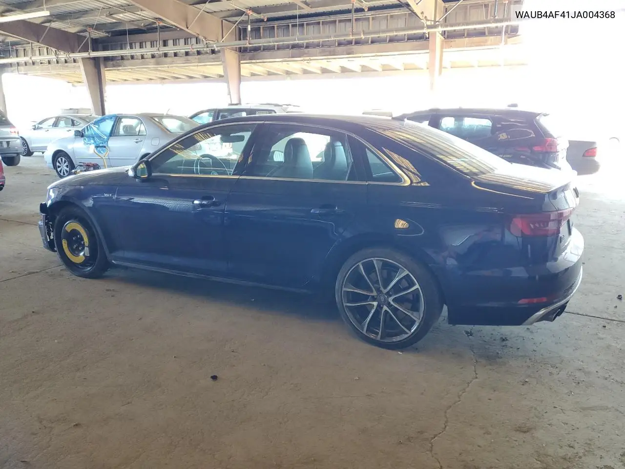 2018 Audi S4 Premium Plus VIN: WAUB4AF41JA004368 Lot: 47315945