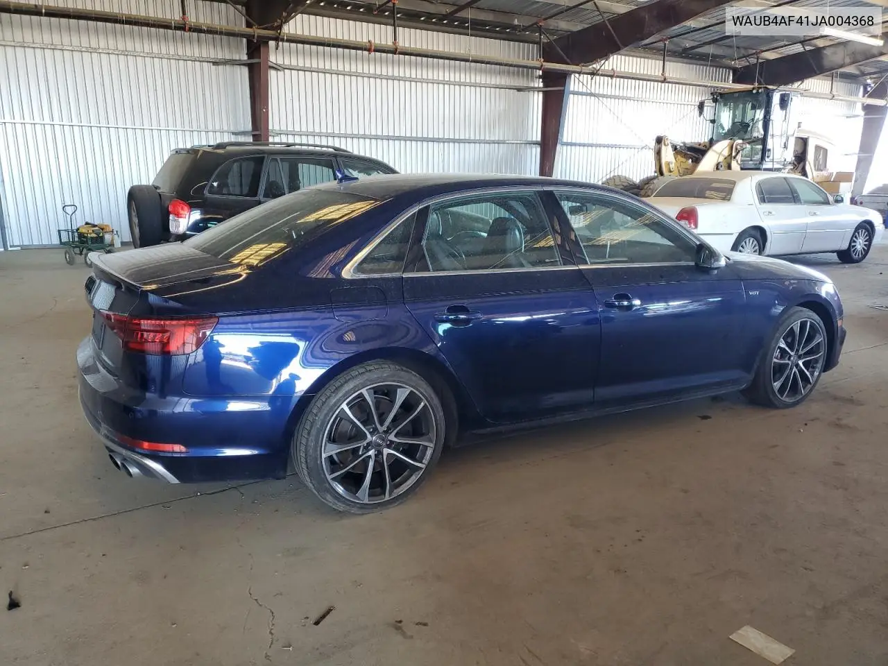 2018 Audi S4 Premium Plus VIN: WAUB4AF41JA004368 Lot: 47315945