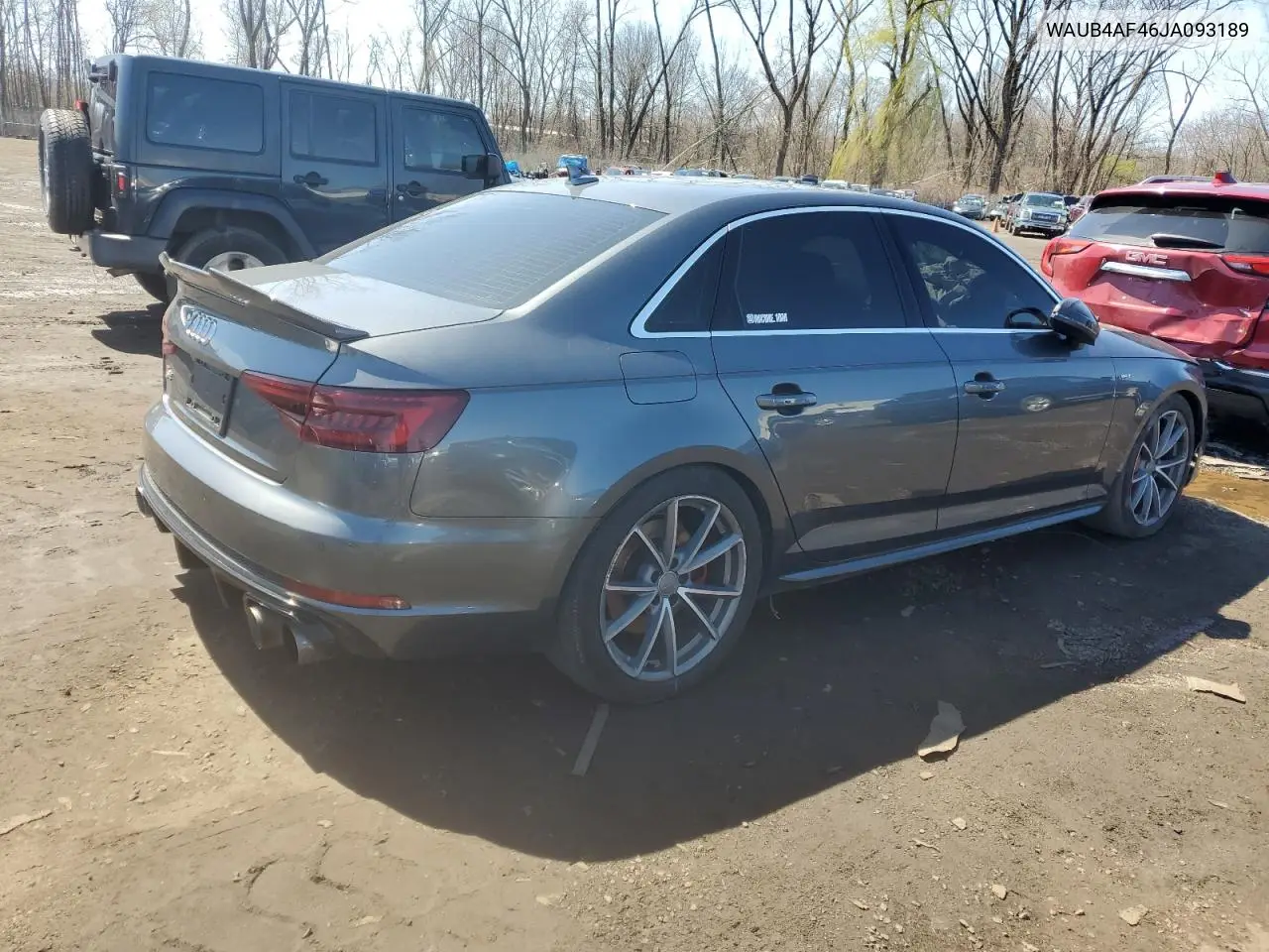 2018 Audi S4 Premium Plus VIN: WAUB4AF46JA093189 Lot: 52368945
