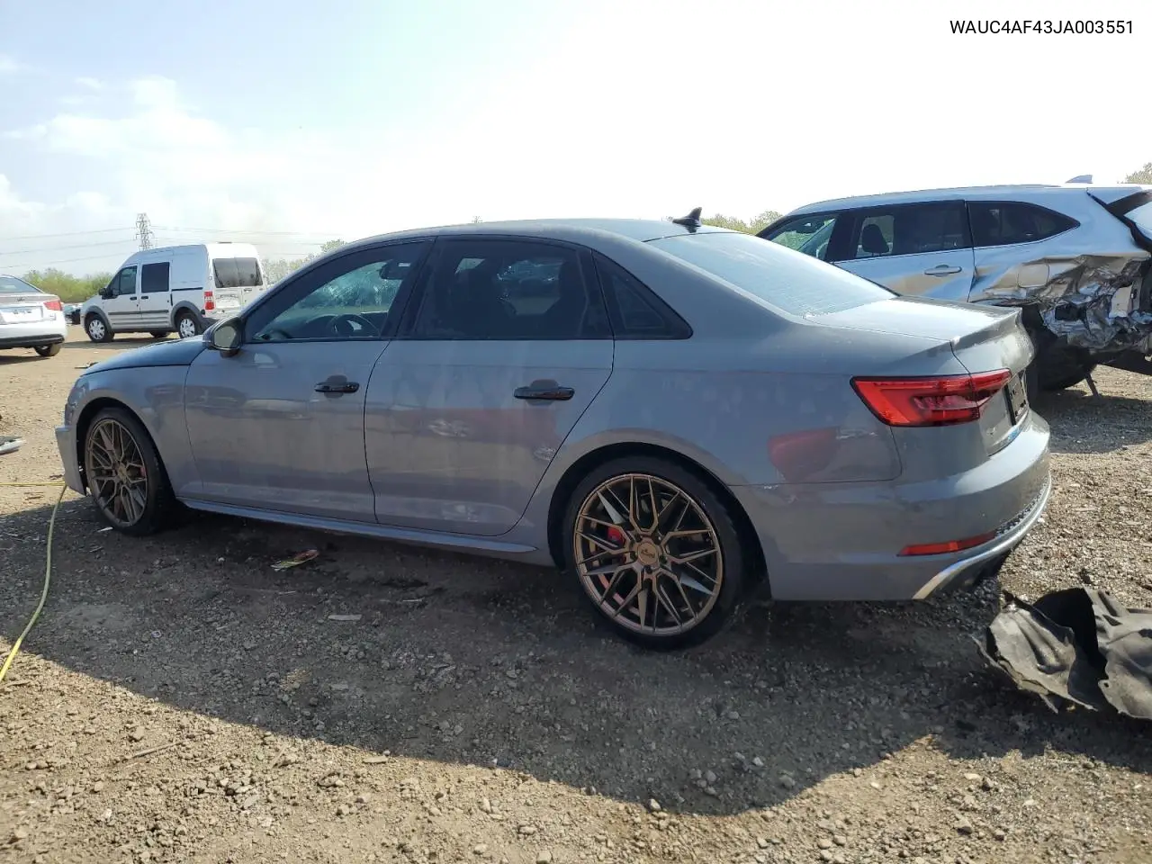 2018 Audi S4 Prestige VIN: WAUC4AF43JA003551 Lot: 52701175