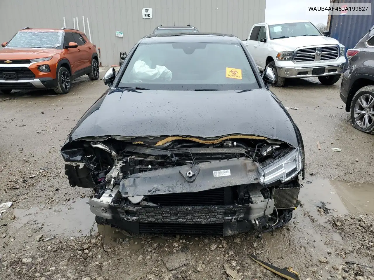 2018 Audi S4 Premium Plus VIN: WAUB4AF45JA199827 Lot: 54933295
