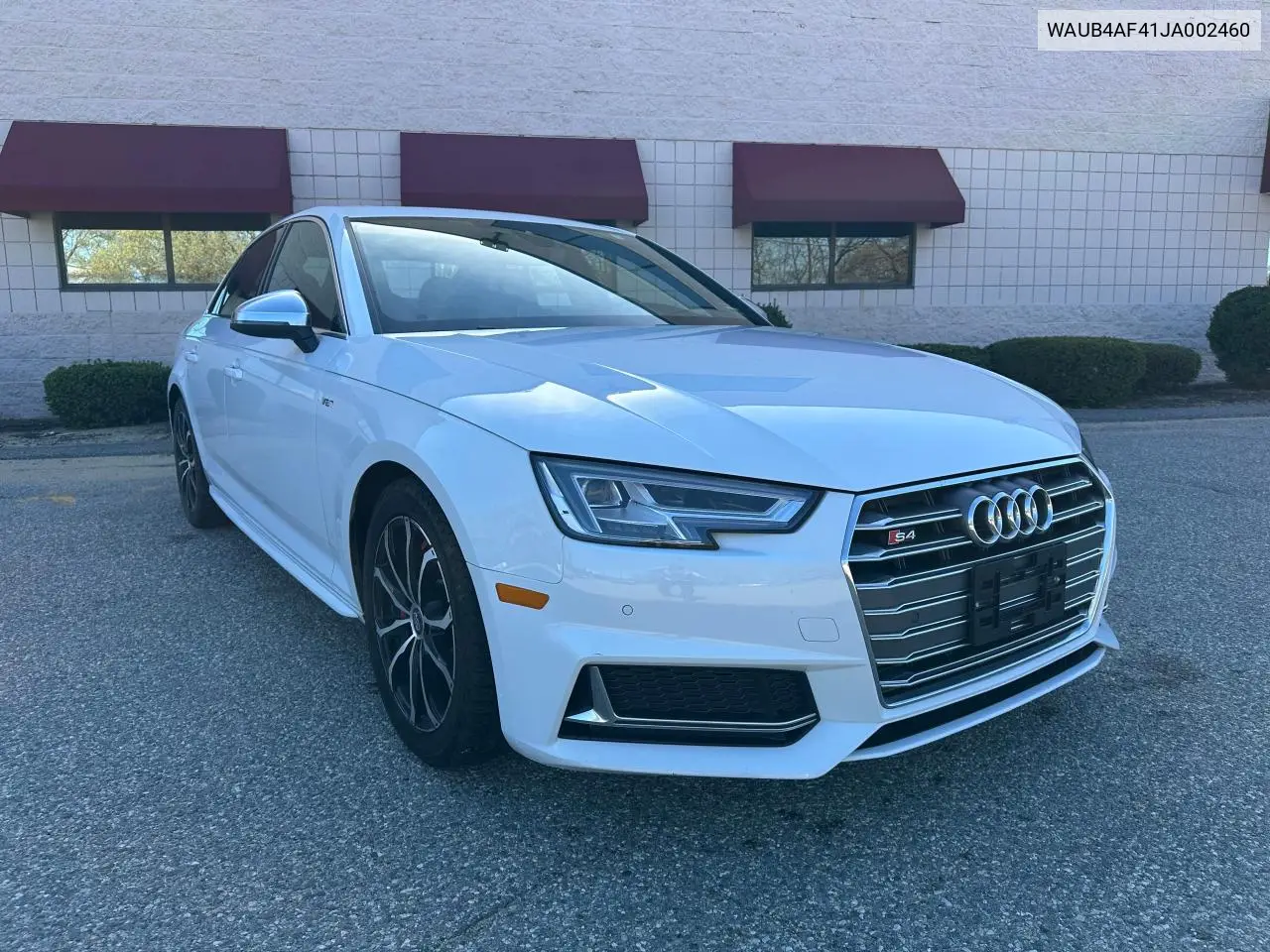 2018 Audi S4 Premium Plus VIN: WAUB4AF41JA002460 Lot: 55532785