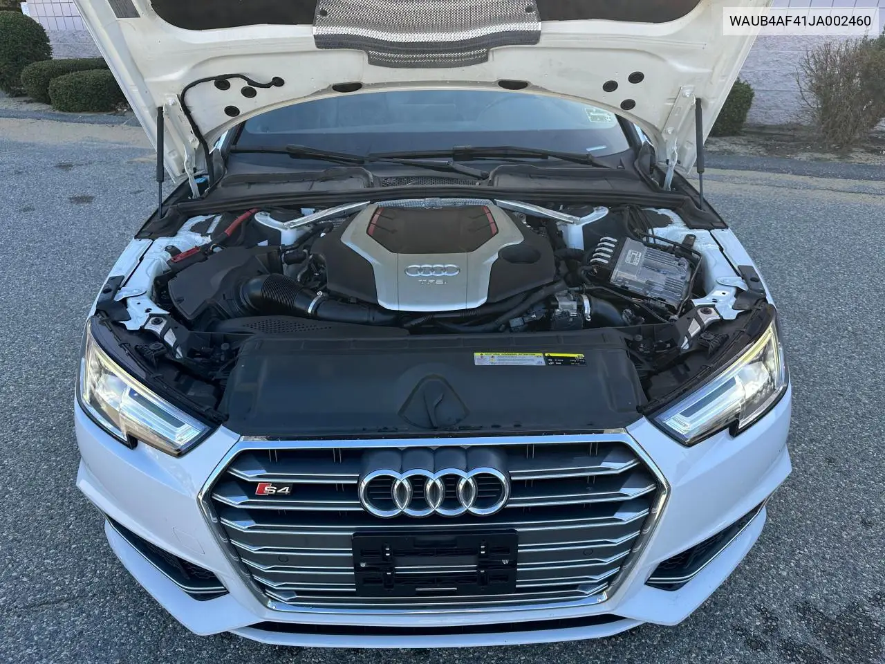 2018 Audi S4 Premium Plus VIN: WAUB4AF41JA002460 Lot: 55532785