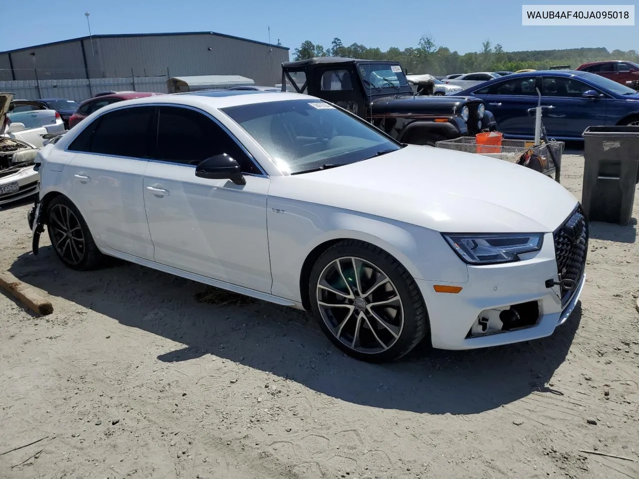 2018 Audi S4 Premium Plus VIN: WAUB4AF40JA095018 Lot: 56470304