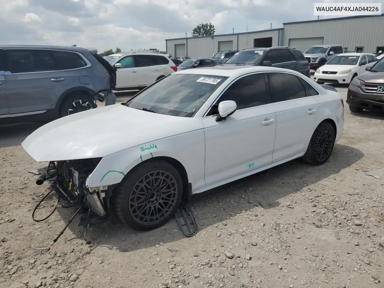 2018 Audi S4 Prestige VIN: WAUC4AF4XJA044226 Lot: 59721785