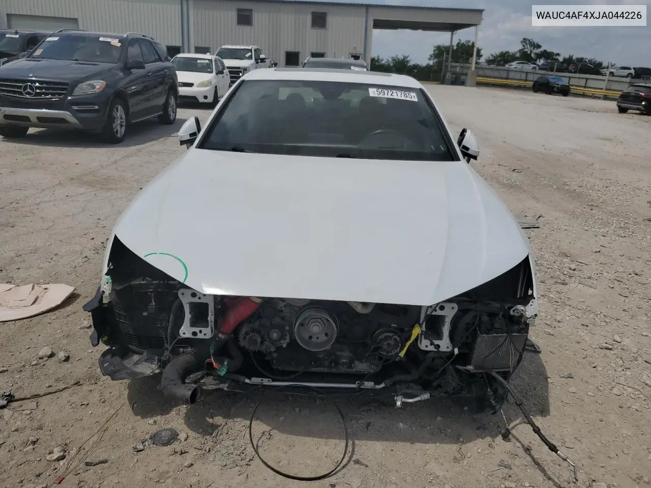 2018 Audi S4 Prestige VIN: WAUC4AF4XJA044226 Lot: 59721785