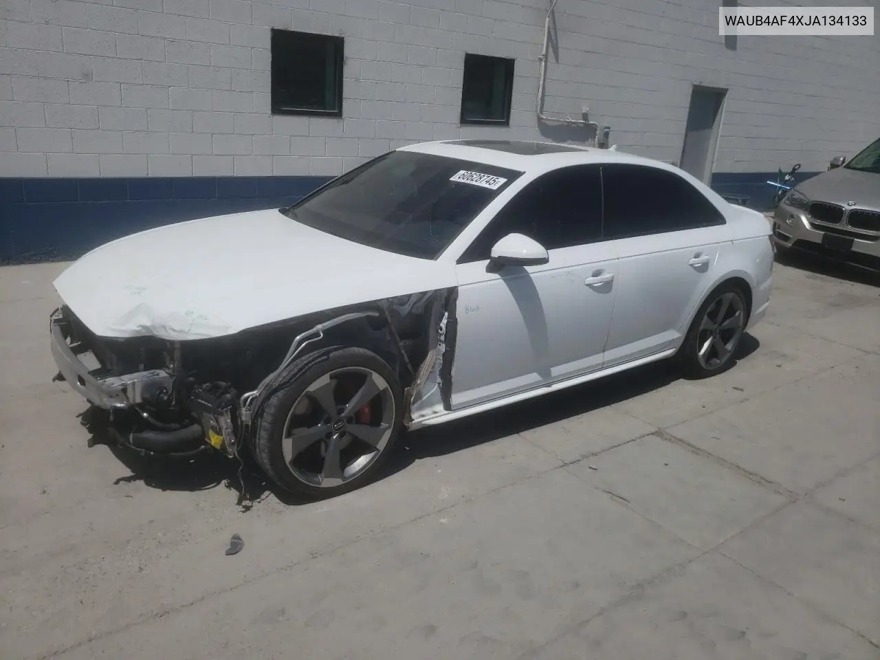2018 Audi S4 Premium Plus VIN: WAUB4AF4XJA134133 Lot: 60628745