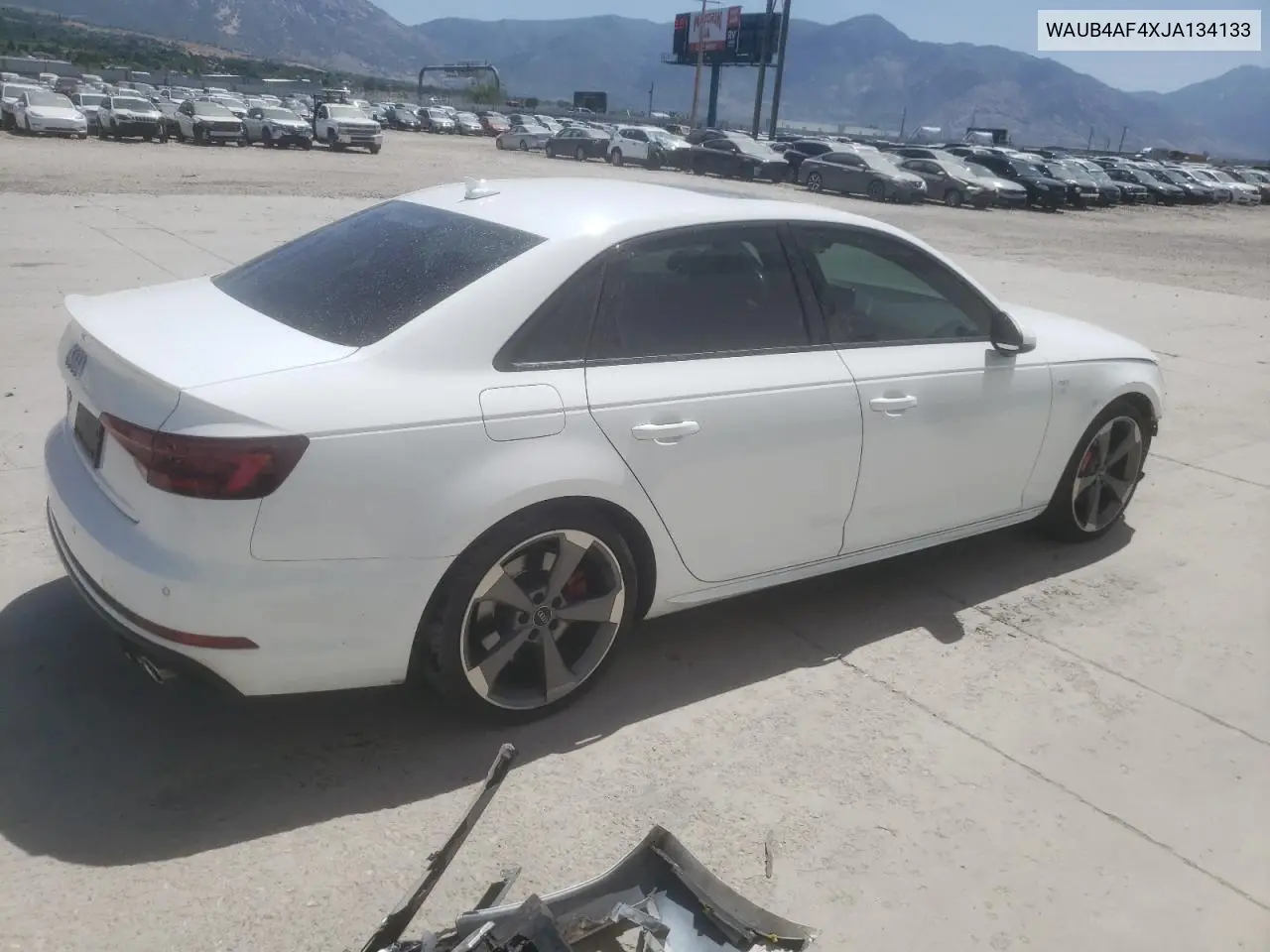 2018 Audi S4 Premium Plus VIN: WAUB4AF4XJA134133 Lot: 60628745