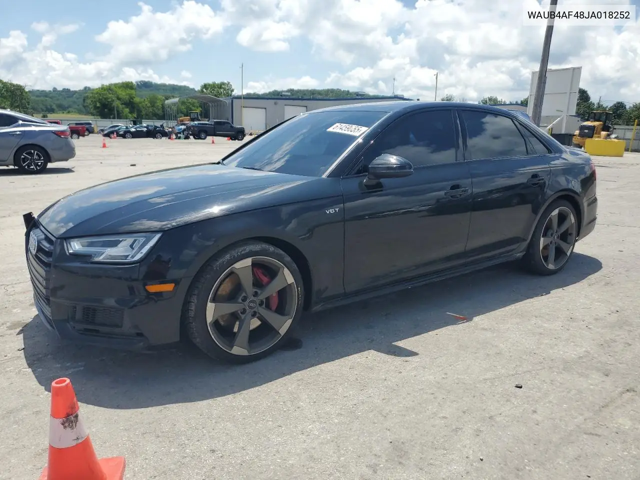 2018 Audi S4 Premium Plus VIN: WAUB4AF48JA018252 Lot: 61459655