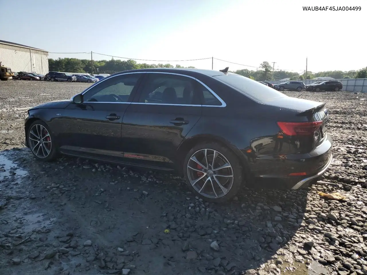 2018 Audi S4 Premium Plus VIN: WAUB4AF45JA004499 Lot: 61510335