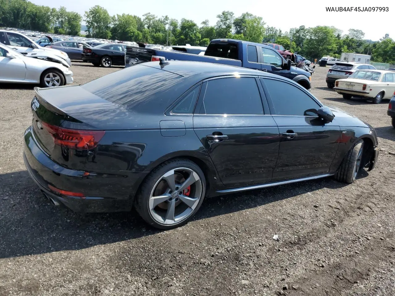 2018 Audi S4 Premium Plus VIN: WAUB4AF45JA097993 Lot: 62834355