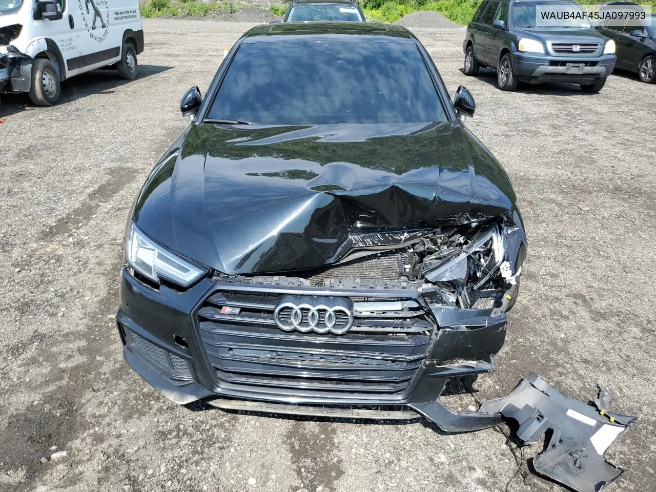 2018 Audi S4 Premium Plus VIN: WAUB4AF45JA097993 Lot: 62834355