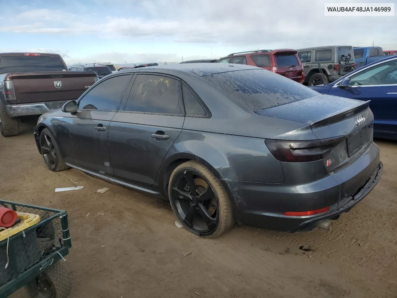 2018 Audi S4 Premium Plus VIN: WAUB4AF48JA146989 Lot: 75721064