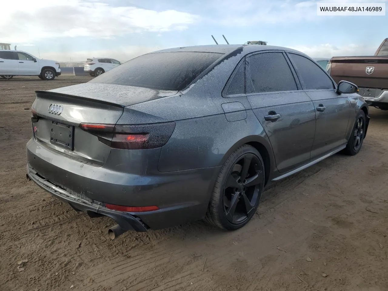 2018 Audi S4 Premium Plus VIN: WAUB4AF48JA146989 Lot: 75721064