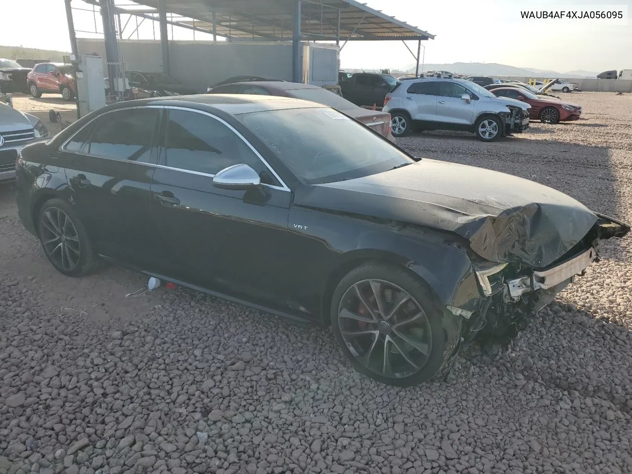 2018 Audi S4 Premium Plus VIN: WAUB4AF4XJA056095 Lot: 86311104
