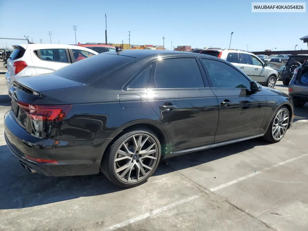 2019 Audi S4 Premium Plus VIN: WAUB4AF40KA054826 Lot: 49733525