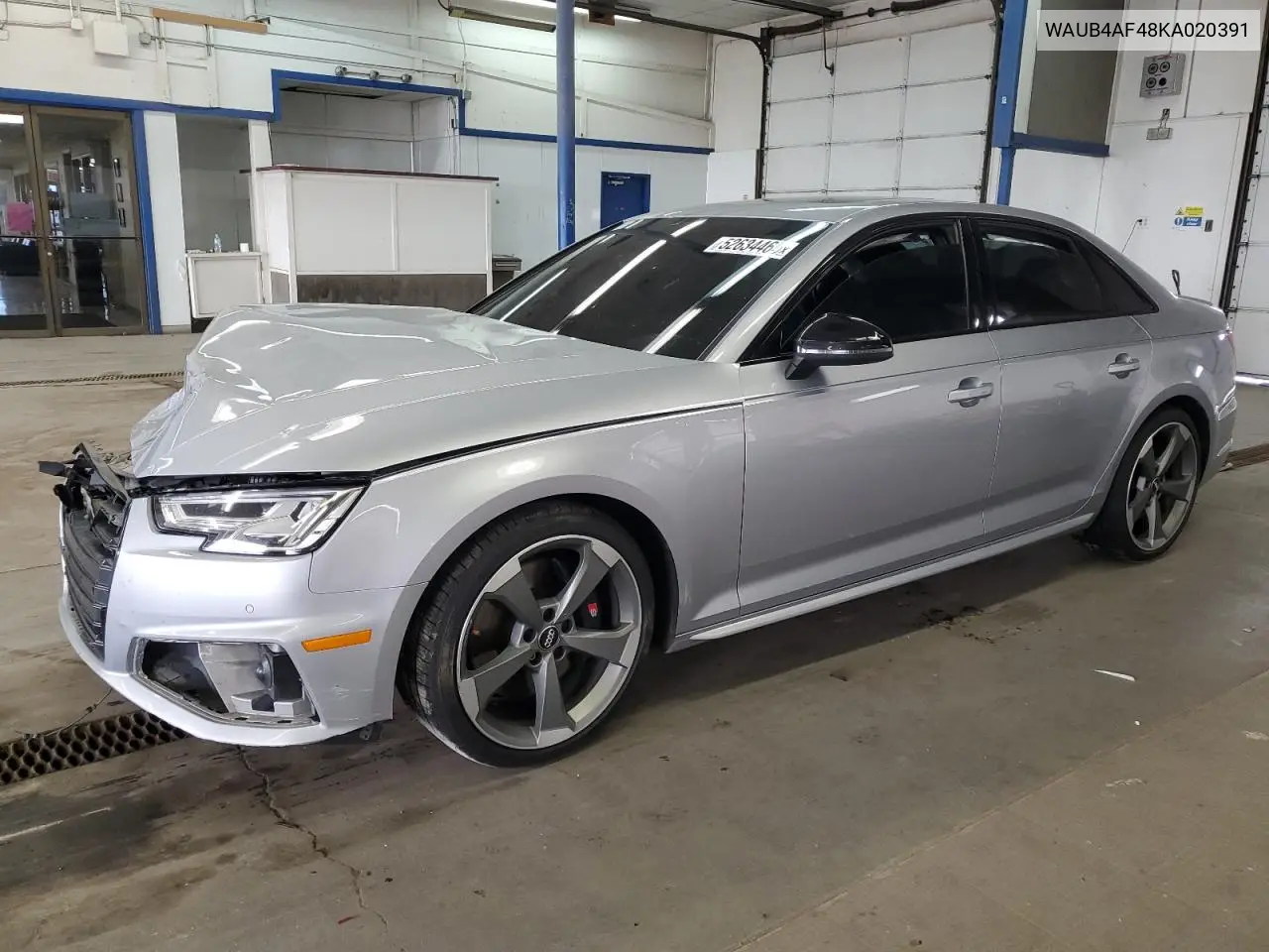 2019 Audi S4 Premium Plus VIN: WAUB4AF48KA020391 Lot: 52634465