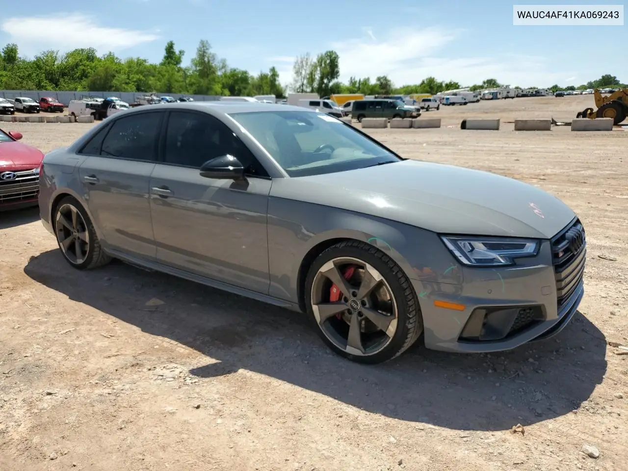 2019 Audi S4 Prestige VIN: WAUC4AF41KA069243 Lot: 55179145